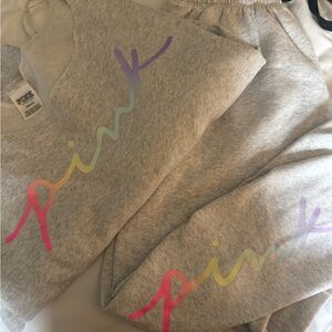 PINK Off The Shoulder Set